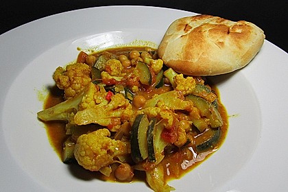 Vegetarisches Gemüsecurry 1