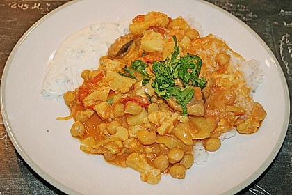 Vegetarisches Gemüsecurry 8