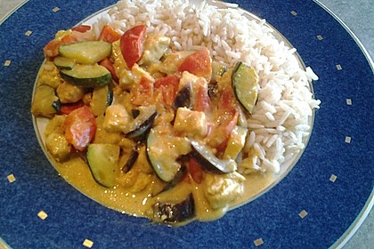 Vegetarisches Gemüsecurry 18