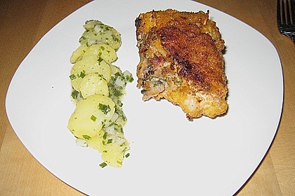 Kartoffelsalat  ganz gr&uuml;n