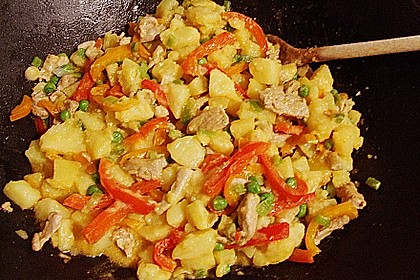 Kartoffel - Paprika - Pfanne 5