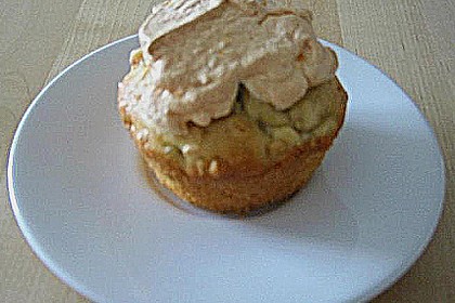 Rhabarber - Muffins mit Baiser 2