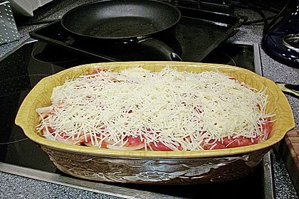 Auberginen - Tomaten - Gratin 10