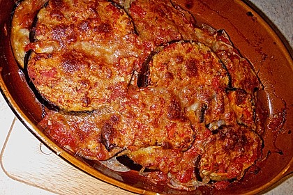 Auberginen - Tomaten - Gratin 11