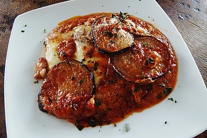 Auberginen - Tomaten - Gratin 13