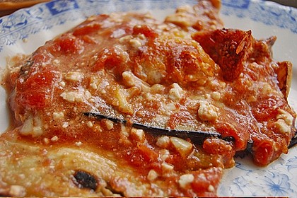 Auberginen - Tomaten - Gratin 17