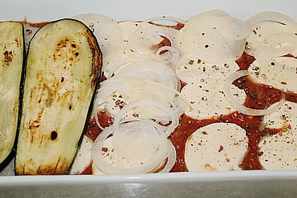 Auberginen - Tomaten - Gratin 3