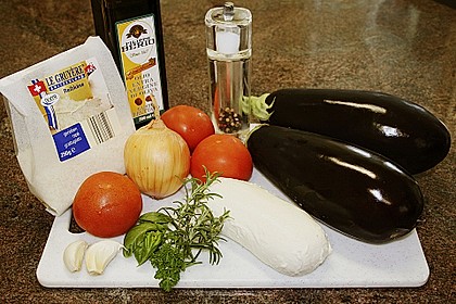 Auberginen - Tomaten - Gratin 6