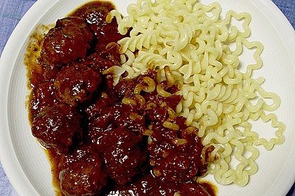 Fleischb&auml;llchen mit Knoblauch und Tomaten 2