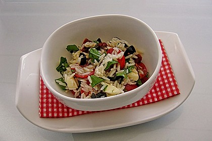 Italienischer Reissalat 1