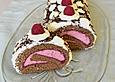 Leckere Himbeer - Cremeschnitten