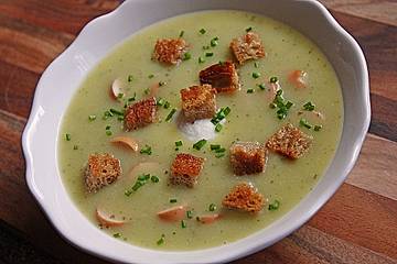 Zucchini - Kartoffelcreme Suppe
