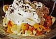 Apfel und Bananen - Obstsalat