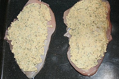 Hähnchenbrust mit Kräuterkruste 22