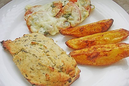 Hähnchenbrust mit Kräuterkruste