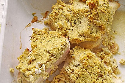 Hähnchenbrust mit Kräuterkruste 8