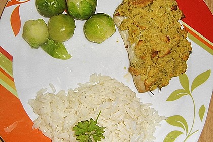 Hähnchenbrust mit Kräuterkruste 9