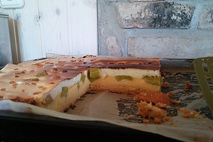 Rhabarber Blechkuchen 10