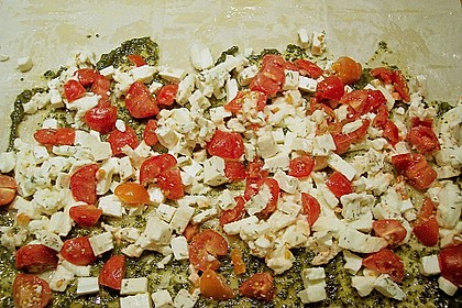 Strudel mit Kirschtomaten, K&auml;se und Rucolapesto 2