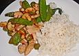 Chili - Huhn mit Thai - Basilikum und Cashews