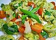 B&auml;rlauch Gnocchi mit Kirschtomaten