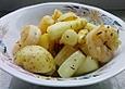 Riesengarnelen mit gebratenem Spargel