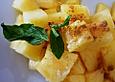 Leichtes Ananas - Dessert mit Joghurt