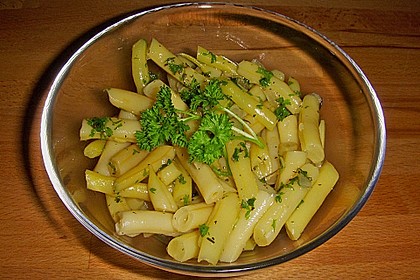 Wachsbrechbohnen - Salat