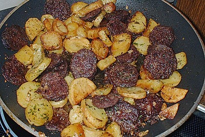 Berliner Blutwurstpfanne 3