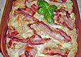 Spaghetti - Auflauf mit Speck
