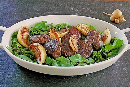 Gefl&uuml;gelleber in Balsamico