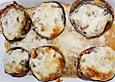 Schnelle Riesenchampignons mit Gorgonzola - und Mascarponef&uuml;llung
