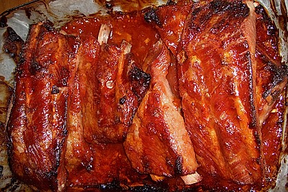Spareribs mit amerikanischer BBQ-Sauce 7