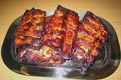 Spareribs mit amerikanischer BBQ-Sauce 16