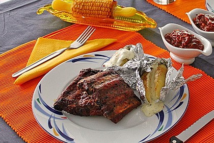 Spareribs mit amerikanischer BBQ-Sauce 3