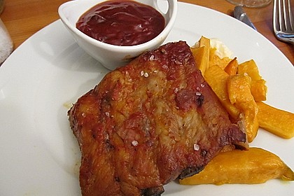 Spareribs mit amerikanischer BBQ-Sauce 11