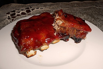 Spareribs mit amerikanischer BBQ-Sauce 1