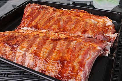 Spareribs mit amerikanischer BBQ-Sauce 12