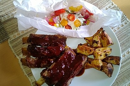 Spareribs mit amerikanischer BBQ-Sauce 14