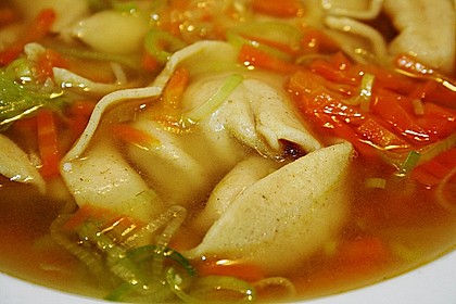 Hühnersuppe mit frischer Pasta 3