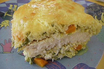 Reis - Fisch - Auflauf 7