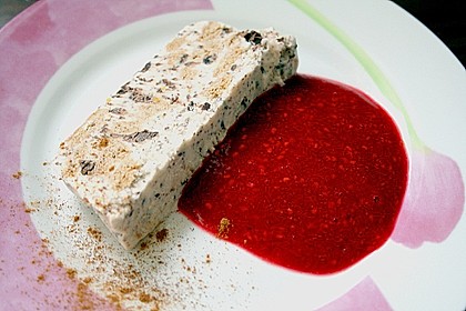 Spekulatius - Parfait auf Himbeerspiegel 1