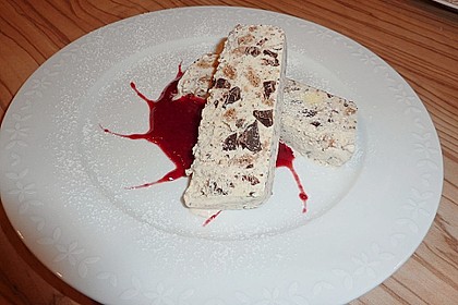 Spekulatius - Parfait auf Himbeerspiegel 2