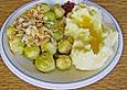 Rosenkohl mit Mandelsplittern