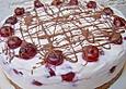 Kalorienarme Schoko - Kirsch - Torte