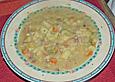 Kartoffelsuppe mit Milch