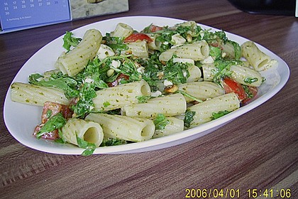 Nudelsalat mit Rucola 1