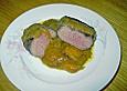Hirschsteak an Mango - Whiskey Sauce
