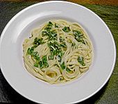 Spaghettini mit Ziegenk&auml;se, Rucola und Limetten (Bild)