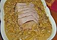 Wiener Rahmbraten mit Pilzen